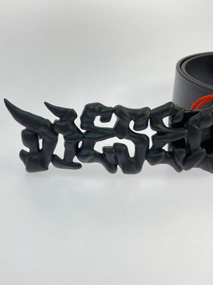 【中古品】【メンズ】 DIESEL ディーゼル B-GRAFFITI BELT X10598 Bグラフィティベルト ベルト 205-260214-SH-20-min サイズ：106.5 × 3.3cm カラー：ブラック 万代Net店