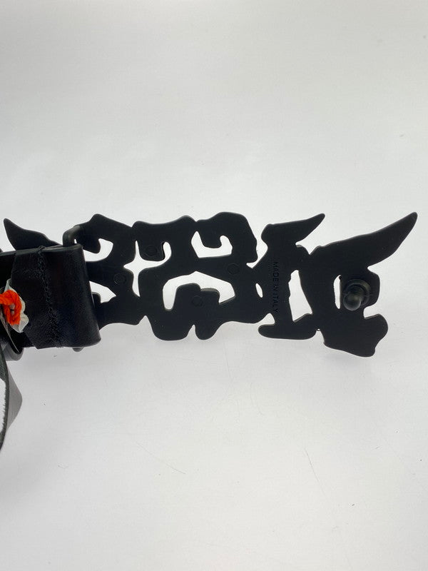 【中古品】【メンズ】 DIESEL ディーゼル B-GRAFFITI BELT X10598 Bグラフィティベルト ベルト 205-260214-SH-20-min サイズ：106.5 × 3.3cm カラー：ブラック 万代Net店