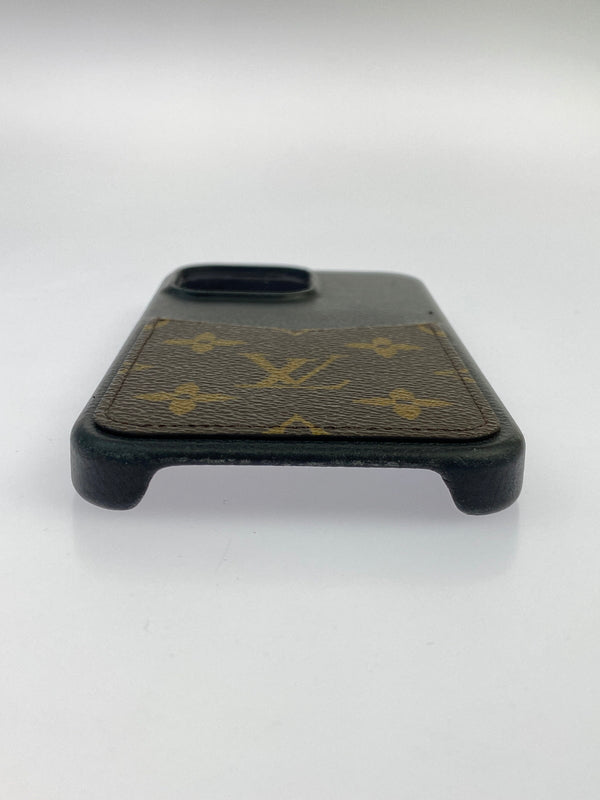 【中古品】【メンズ/レディース】 LOUIS VUITTON ルイ・ヴィトン ME1214 M82888 モノグラム・バンパー IPHONE15 PRO MAX用 179-260607-AS-19-min カラー：モノグラム/ブラック 万代Net店