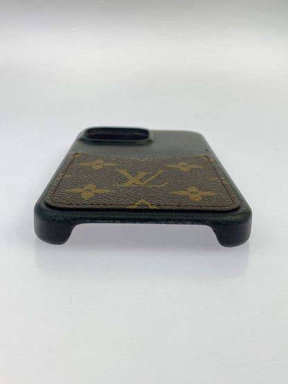 【中古品】【メンズ/レディース】 LOUIS VUITTON ルイ・ヴィトン ME1214 M82888 モノグラム・バンパー IPHONE15 PRO MAX用 179-260607-AS-19-min カラー：モノグラム/ブラック 万代Net店