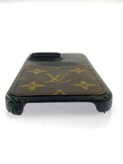 【現状渡し品】【メンズ/レディース】 LOUIS VUITTON ルイ・ヴィトン モノグラム・バンパー IPHONE15 PRO MAX用 ME0234 M82888 スマホケース スマートフォンケース 179-260713-KS-01-min カラー：ブラウン/ブラック 万代Net店