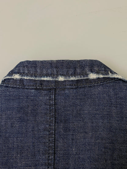 【中古品】【メンズ】 NEIGHBORHOOD ネイバーフッド 00S SONOFAGUN JACKET 00年代 サノバガン ジャケット DCNH-21 メンズ アウター 142-260630-hu-22-min サイズ：S カラー：ブルー系 万代Net店