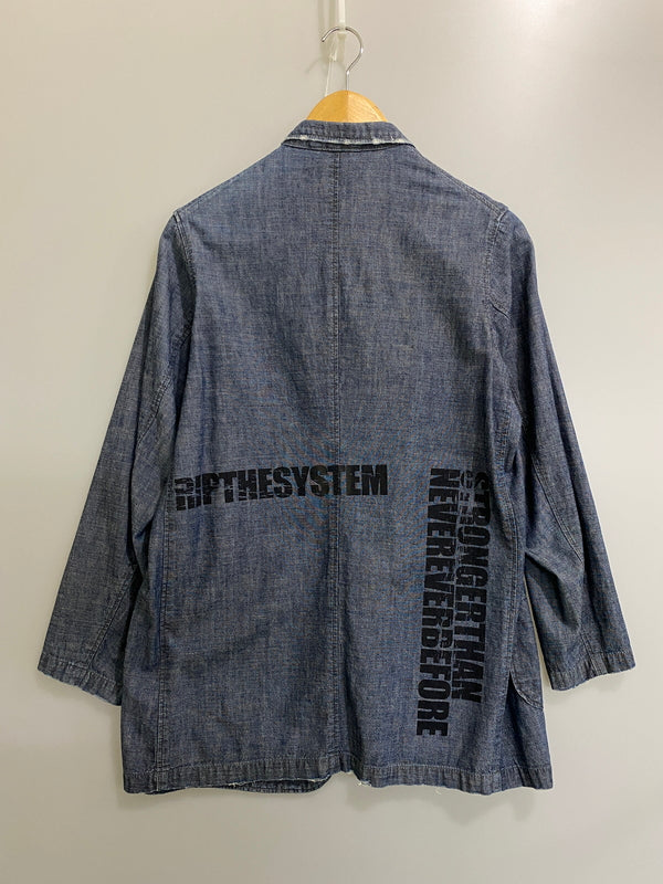 【中古品】【メンズ】 NEIGHBORHOOD ネイバーフッド 00S SONOFAGUN JACKET 00年代 サノバガン ジャケット DCNH-21 メンズ アウター 142-260630-hu-22-min サイズ：S カラー：ブルー系 万代Net店