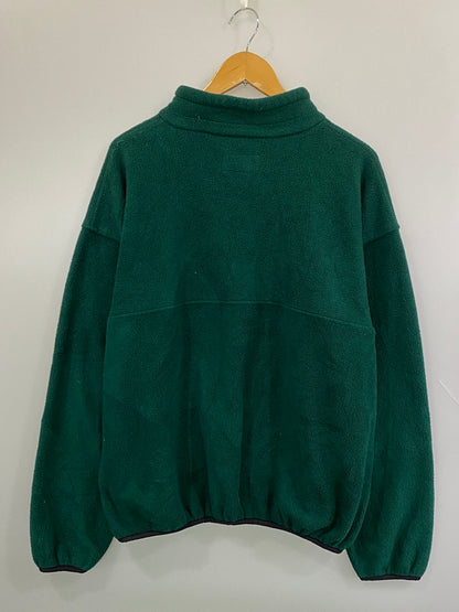 【中古品】【メンズ】 GERRY ジェリー 90S HALF ZIP FLEECE JACKET 90年代 ハーフ ジップ フリース ジャケット プルオーバー ヴィンテージ トップス 144-260922-hu-29-min サイズ：XL カラー：グリーン 万代Net店