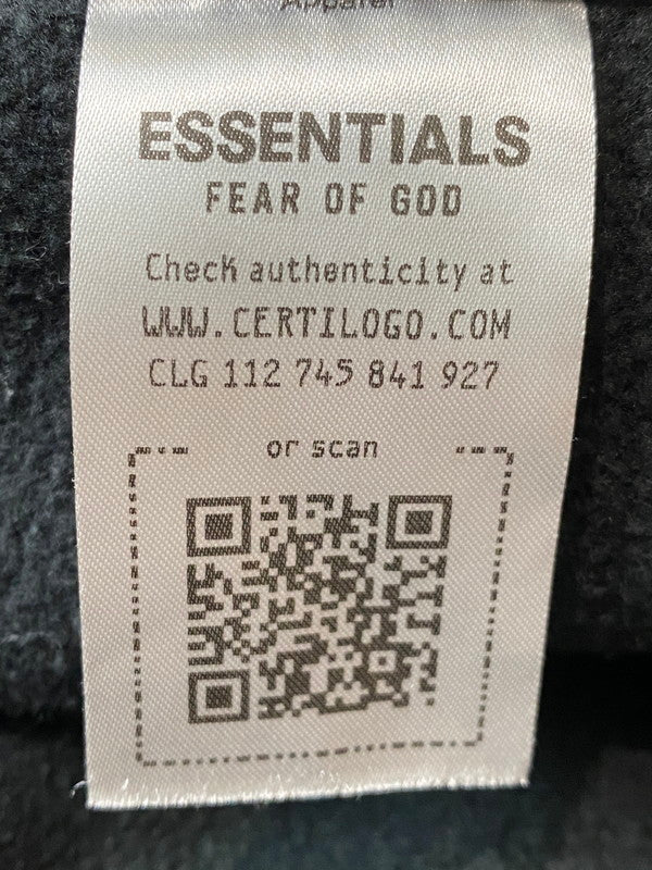【中古品】【メンズ】 FEAR OF GOD ESSENTIALS フィアーオブゴッド エッセンシャルズ MODERN FIT FLEECE JACKET モダンフィット フリースジャケット ライトアウター 142-260214-kk-07-min サイズ：S カラー：ブラック 万代Net店