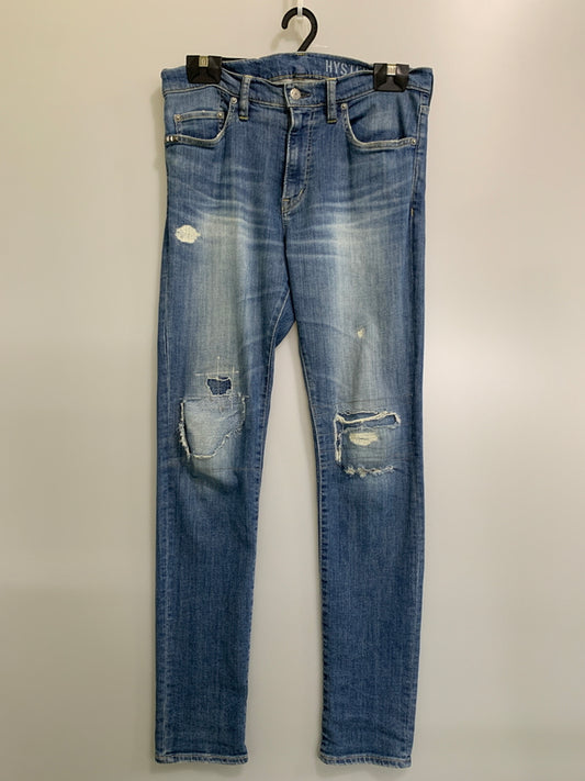 【中古品】【メンズ】 HYSTERIC GLAMOUR ヒステリックグラマー KPR加工 DENIM PANTS デニムパンツ 16SS 0261AP14 メンズ ボトムス ジーパン 151-260704-hu-29-min サイズ：32 カラー：ブルーインディゴ 万代Net店
