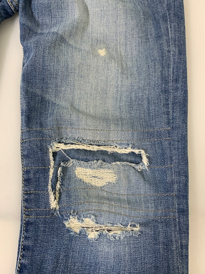 【中古品】【メンズ】 HYSTERIC GLAMOUR ヒステリックグラマー KPR加工 DENIM PANTS デニムパンツ 16SS 0261AP14 メンズ ボトムス ジーパン 151-260704-hu-29-min サイズ：32 カラー：ブルーインディゴ 万代Net店