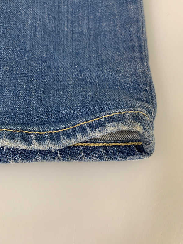【中古品】【メンズ】 HYSTERIC GLAMOUR ヒステリックグラマー KPR加工 DENIM PANTS デニムパンツ 16SS 0261AP14 メンズ ボトムス ジーパン 151-260704-hu-29-min サイズ：32 カラー：ブルーインディゴ 万代Net店