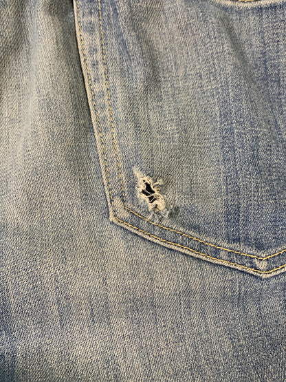 【中古品】【メンズ】 HYSTERIC GLAMOUR ヒステリックグラマー KPR加工 DENIM PANTS デニムパンツ 16SS 0261AP14 メンズ ボトムス ジーパン 151-260704-hu-29-min サイズ：32 カラー：ブルーインディゴ 万代Net店