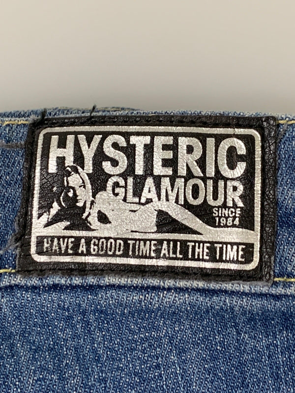 【中古品】【メンズ】 HYSTERIC GLAMOUR ヒステリックグラマー KPR加工 DENIM PANTS デニムパンツ 16SS 0261AP14 メンズ ボトムス ジーパン 151-260704-hu-29-min サイズ：32 カラー：ブルーインディゴ 万代Net店