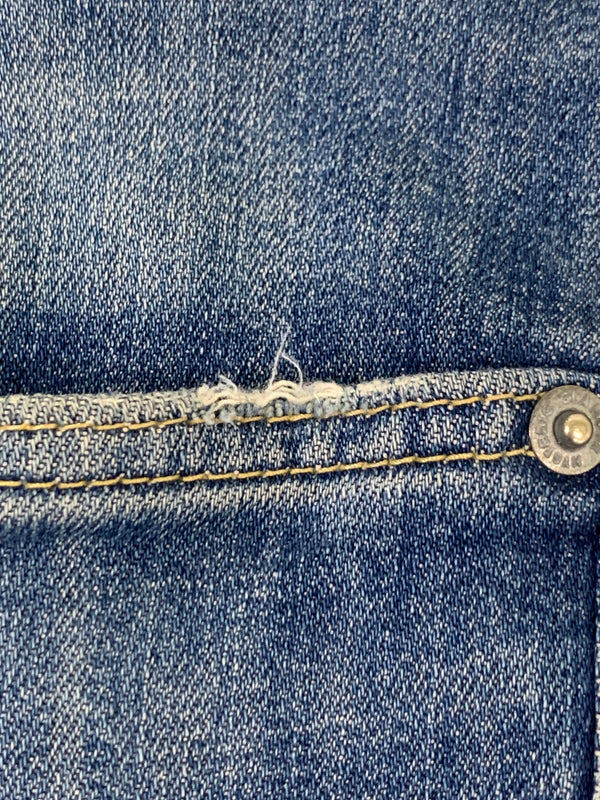 【中古品】【メンズ】 HYSTERIC GLAMOUR ヒステリックグラマー KPR加工 DENIM PANTS デニムパンツ 16SS 0261AP14 メンズ ボトムス ジーパン 151-260704-hu-29-min サイズ：32 カラー：ブルーインディゴ 万代Net店