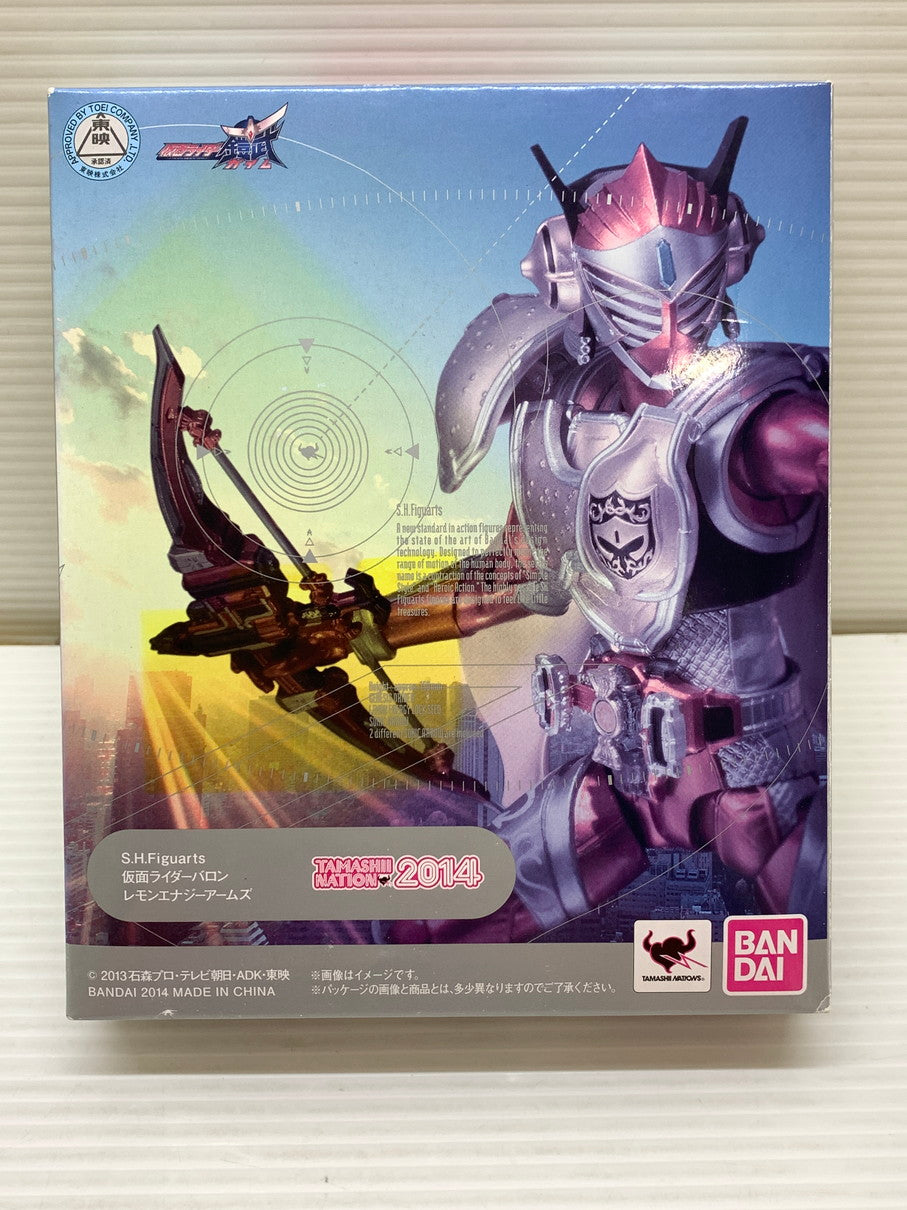 【中古品】 S.H.F 仮面ライダーバロン レモンエナジーアームズ BANDAI フィギュア フィギュアーツ 042-260206-em-13-min 万代Net店
