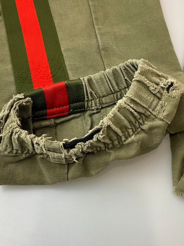 【現状渡し品】【メンズ】 READY MADE レディメイド SIDE SNAP TRACK PANT サイド スナップ トラック パンツ メンズ ボトムス 153-260213-em-08-min サイズ：2 カラー：カーキ 万代Net店