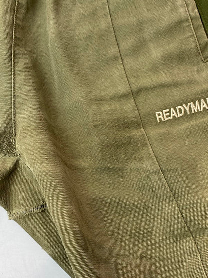【現状渡し品】【メンズ】 READY MADE レディメイド SIDE SNAP TRACK PANT サイド スナップ トラック パンツ メンズ ボトムス 153-260213-em-08-min サイズ：2 カラー：カーキ 万代Net店