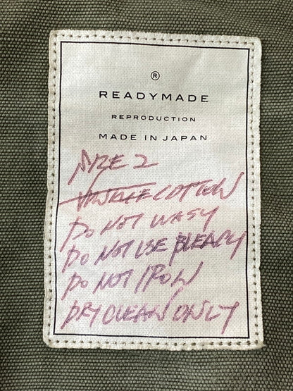 【現状渡し品】【メンズ】 READY MADE レディメイド SIDE SNAP TRACK PANT サイド スナップ トラック パンツ メンズ ボトムス 153-260213-em-08-min サイズ：2 カラー：カーキ 万代Net店