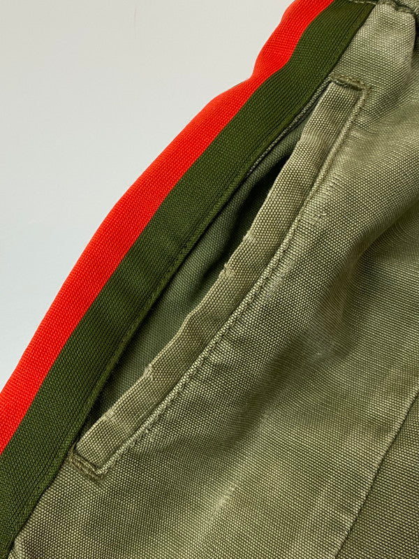 【現状渡し品】【メンズ】 READY MADE レディメイド SIDE SNAP TRACK PANT サイド スナップ トラック パンツ メンズ ボトムス 153-260213-em-08-min サイズ：2 カラー：カーキ 万代Net店