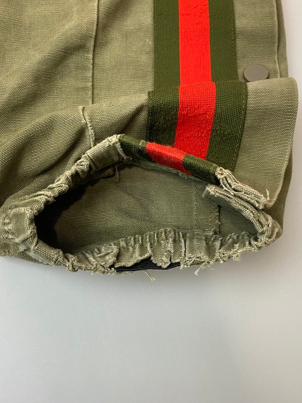 【現状渡し品】【メンズ】 READY MADE レディメイド SIDE SNAP TRACK PANT サイド スナップ トラック パンツ メンズ ボトムス 153-260213-em-08-min サイズ：2 カラー：カーキ 万代Net店