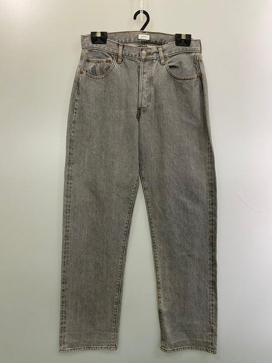 【中古品】【メンズ】 CIOTA シオタ 13.5OZ STRAIGHT DENIM PTM-11LG ストレート デニム メンズ ボトムス ジーンズ ジーパン 151-260213-em-10-min サイズ：32 カラー：ライトグレー 万代Net店