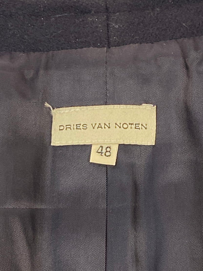 【中古品】【メンズ】 DRIES VAN NOTEN ドリスヴァンノッテン WOOL VEST ウールベスト トップス ジレ 141-260211-kk-22-min サイズ：48 カラー：ネイビー 万代Net店