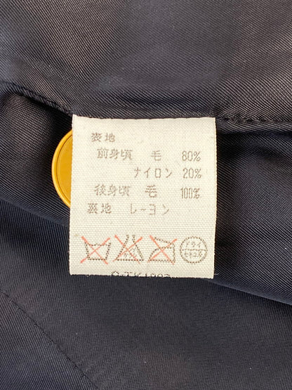 【中古品】【メンズ】 DRIES VAN NOTEN ドリスヴァンノッテン WOOL VEST ウールベスト トップス ジレ 141-260211-kk-22-min サイズ：48 カラー：ネイビー 万代Net店