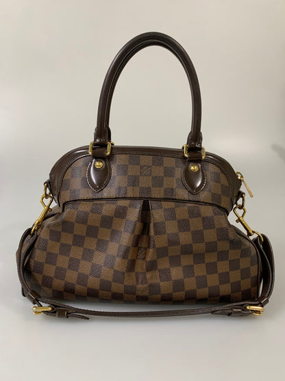 【中古品】【レディース】 LOUIS VUITTON ルイ・ヴィトン ダミエ トレヴィPM N51997 2WAYバッグ カバン 179-260214-kk-32-min カラー：エベヌ 万代Net店