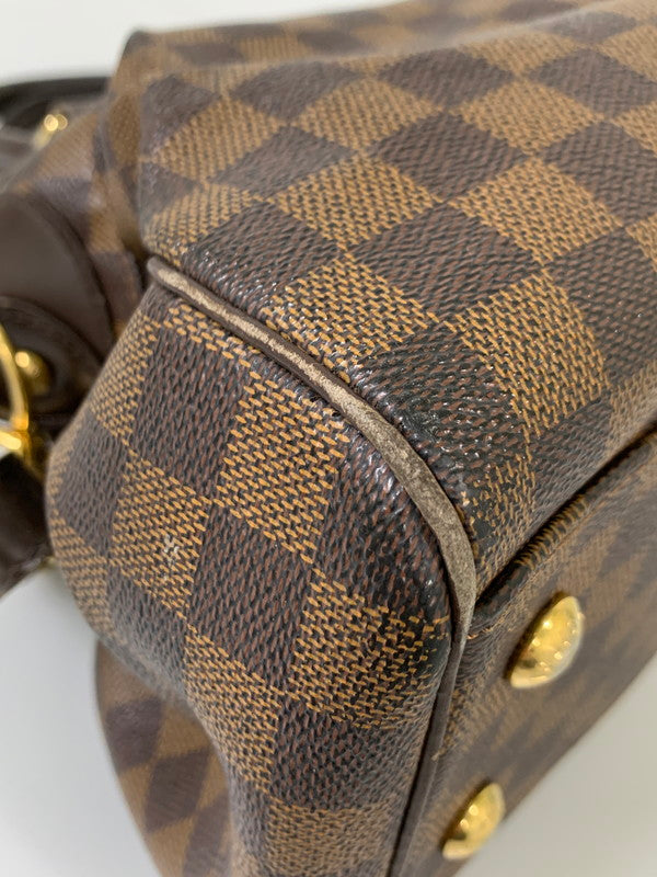 【中古品】【レディース】 LOUIS VUITTON ルイ・ヴィトン ダミエ トレヴィPM N51997 2WAYバッグ カバン 179-260214-kk-32-min カラー：エベヌ 万代Net店