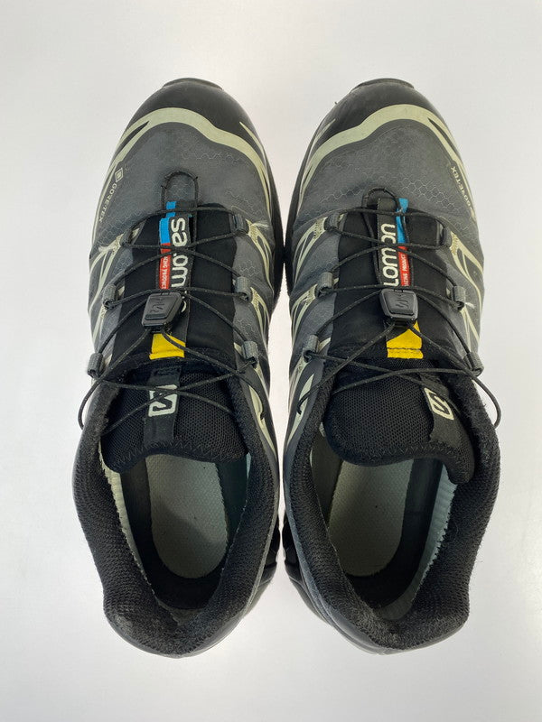 【中古品】【メンズ】 SALOMON サロモン XT-6 GTX 416635 スニーカー 靴 シューズ 162-260214-SH-09-min カラー：Black / Ebony / Lunar Rock 万代Net店