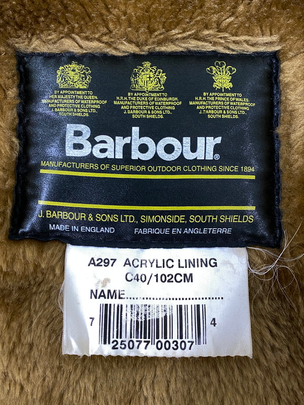 【中古品】【メンズ】 BARBOUR バーブァー アクリルライニングベスト A297 C40 メンズ アウター 144-260702-hu-32-min カラー：カーキ/ブラウン系 万代Net店
