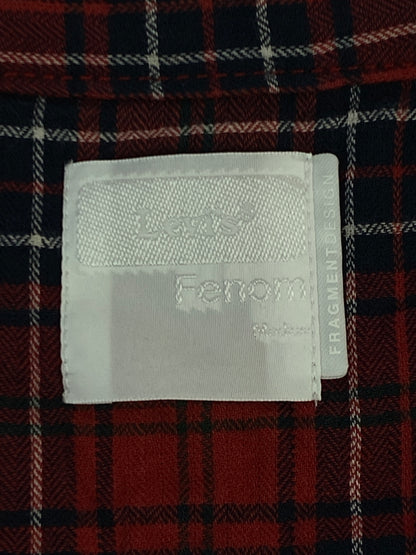 【中古品】【メンズ】 FRAGMENT フラグメント ×LEVIS リーバイス WESTERN SS SHIRT 半袖シャツ ショートスリーブ 142-260711-AS-38-min サイズ：M カラー：レッド/ネイビー 万代Net店
