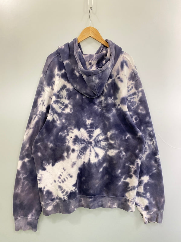 【現状渡し品】【メンズ】 STUSSY ステューシー L/S HOODED タイダイ ロングスリーブフーデッド パーカー トップス 142-260626-yn-36-min サイズ：XL カラー：パープル 万代Net店