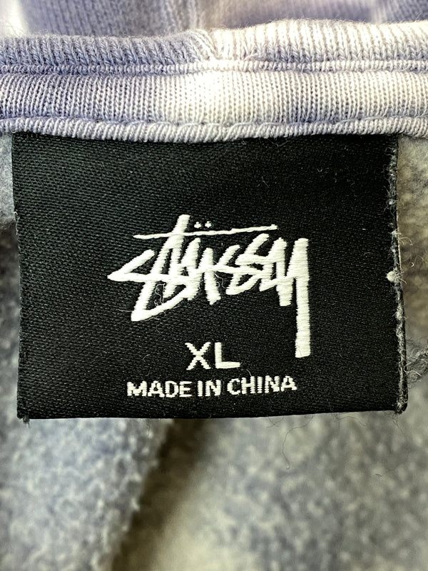 【現状渡し品】【メンズ】 STUSSY ステューシー L/S HOODED タイダイ ロングスリーブフーデッド パーカー トップス 142-260626-yn-36-min サイズ：XL カラー：パープル 万代Net店
