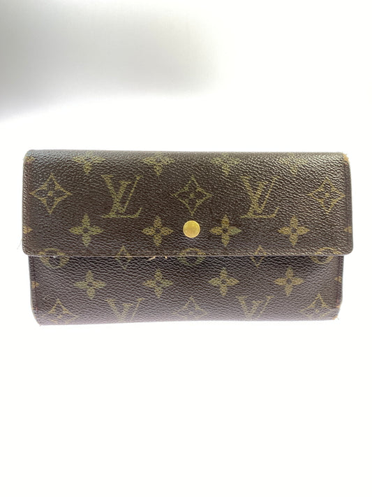【現状渡し品】【メンズ】 LOUIS VUITTON ルイ・ヴィトン モノグラム ポルトフォイユ・インターナショナル M61217 TH0072 長財布 179-260713-KS-05-min カラー：ブラウン 万代Net店