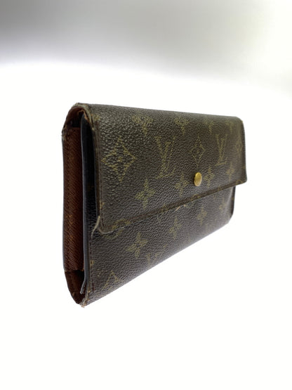 【現状渡し品】【メンズ】 LOUIS VUITTON ルイ・ヴィトン モノグラム ポルトフォイユ・インターナショナル M61217 TH0072 長財布 179-260713-KS-05-min カラー：ブラウン 万代Net店