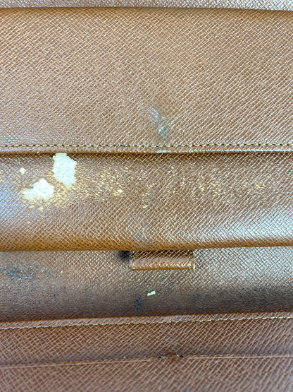 【現状渡し品】【メンズ】 LOUIS VUITTON ルイ・ヴィトン モノグラム ポルトフォイユ・インターナショナル M61217 TH0072 長財布 179-260713-KS-05-min カラー：ブラウン 万代Net店
