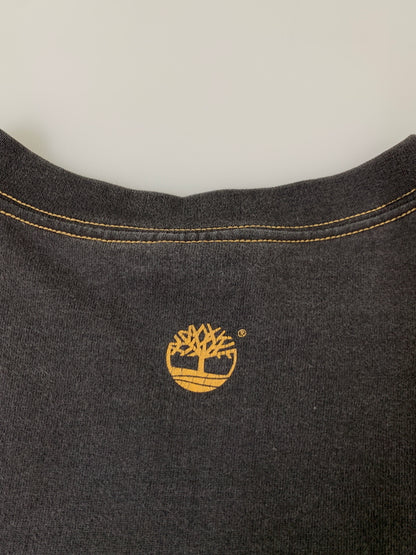【現状渡し品】【メンズ】 TIMBERLAND ティンバーランド 90S LS TEE 長袖Tシャツ ロングスリーブ ヴィンテージ 146-260718-AS-10-min サイズ：M カラー：ブラック 万代Net店