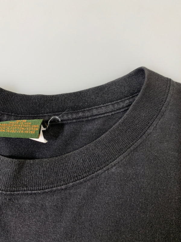 【現状渡し品】【メンズ】 TIMBERLAND ティンバーランド 90S LS TEE 長袖Tシャツ ロングスリーブ ヴィンテージ 146-260718-AS-10-min サイズ：M カラー：ブラック 万代Net店