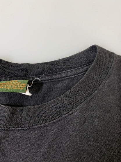 【現状渡し品】【メンズ】 TIMBERLAND ティンバーランド 90S LS TEE 長袖Tシャツ ロングスリーブ ヴィンテージ 146-260718-AS-10-min サイズ：M カラー：ブラック 万代Net店