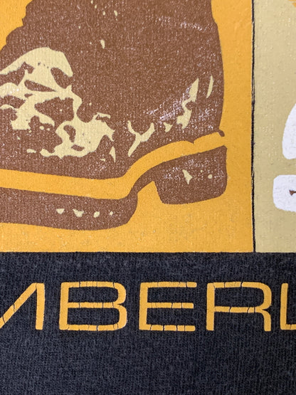 【現状渡し品】【メンズ】 TIMBERLAND ティンバーランド 90S LS TEE 長袖Tシャツ ロングスリーブ ヴィンテージ 146-260718-AS-10-min サイズ：M カラー：ブラック 万代Net店