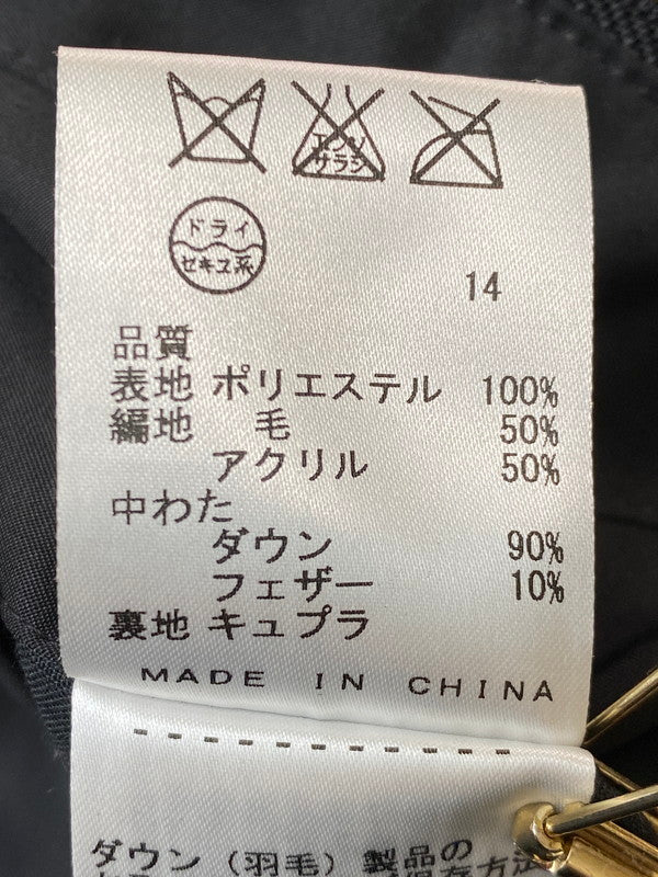 【中古品】【メンズ】 1191 カルバンクライン MONOGRAM DOWN JACKET モノグラム ダウンジャケット メンズ アウター 141-260213-em-38-min サイズ：M カラー：ブラック（モノグラム） 万代Net店