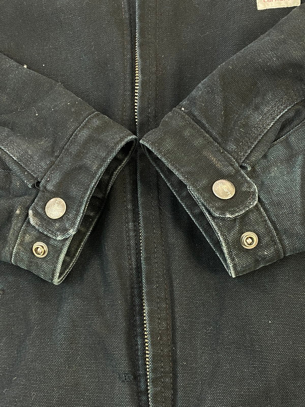 【中古品】【メンズ】 Carhartt カーハート DETROIT JACKET デトロイト ジャケット アウター 147-260215-SH-14-min サイズ：2XL カラー：ブラック 万代Net店