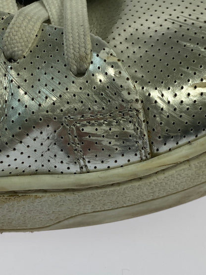 【現状渡し品】【メンズ】 LOUIS VUITTON ルイ・ヴィトン SNEAKERS GO1126 メタリック フロントローライン スニーカー 靴 179-260219-yn-21-min サイズ：7 カラー：シルバー 万代Net店