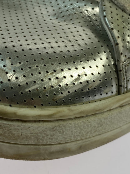 【現状渡し品】【メンズ】 LOUIS VUITTON ルイ・ヴィトン SNEAKERS GO1126 メタリック フロントローライン スニーカー 靴 179-260219-yn-21-min サイズ：7 カラー：シルバー 万代Net店