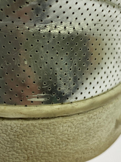 【現状渡し品】【メンズ】 LOUIS VUITTON ルイ・ヴィトン SNEAKERS GO1126 メタリック フロントローライン スニーカー 靴 179-260219-yn-21-min サイズ：7 カラー：シルバー 万代Net店