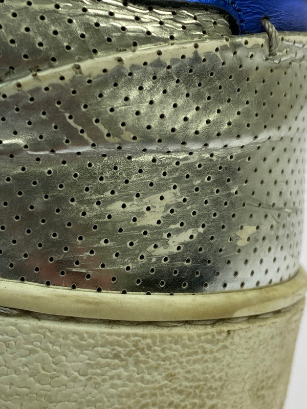【現状渡し品】【メンズ】 LOUIS VUITTON ルイ・ヴィトン SNEAKERS GO1126 メタリック フロントローライン スニーカー 靴 179-260219-yn-21-min サイズ：7 カラー：シルバー 万代Net店