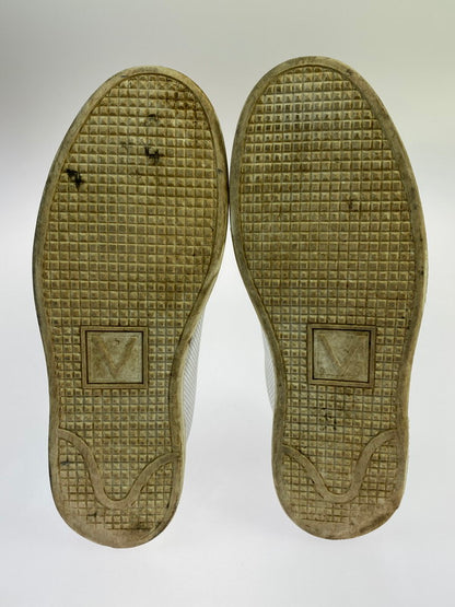 【現状渡し品】【メンズ】 LOUIS VUITTON ルイ・ヴィトン SNEAKERS GO1126 メタリック フロントローライン スニーカー 靴 179-260219-yn-21-min サイズ：7 カラー：シルバー 万代Net店
