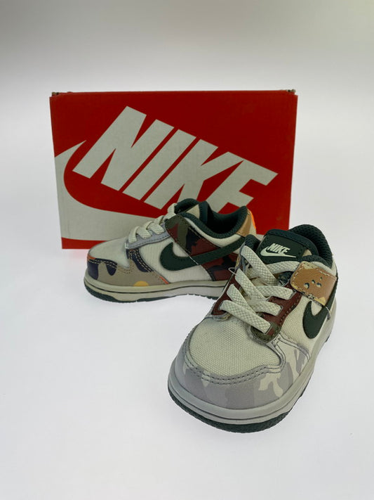 【中古品】【キッズ】 NIKE ナイキ DUNK LOW SE (TDE) DB1902-100 ダンク ロー スニーカー 靴 173-260219-yn-20-min サイズ：10cm US4C カラー：SAIL/VINTAGE GREEN 万代Net店