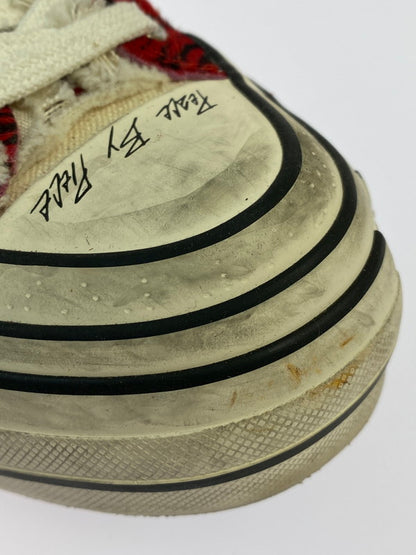 【中古品】【レディース】 XVESSEL GOP LOWS-YEAR OF THE TIGER F21X33R ヴェセル ローカーットスニーカー 靴 166-260219-yn-18-min サイズ：24.5cm カラー：RED 万代Net店