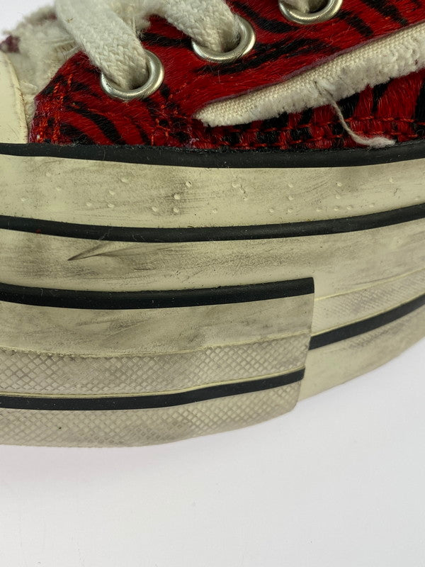 【中古品】【レディース】 XVESSEL GOP LOWS-YEAR OF THE TIGER F21X33R ヴェセル ローカーットスニーカー 靴 166-260219-yn-18-min サイズ：24.5cm カラー：RED 万代Net店