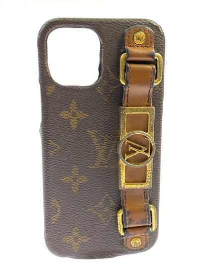 【現状渡し品】【メンズ/レディース】 LOUIS VUITTON ルイ・ヴィトン バンパードーフィーヌ12 12PRO アイフォンケース M69782 BC2201 スマホケース スマートフォンケース 179-260713-KS-02-min カラー：ブラウン 万代Net店