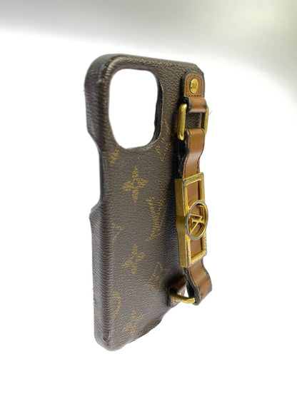 【現状渡し品】【メンズ/レディース】 LOUIS VUITTON ルイ・ヴィトン バンパードーフィーヌ12 12PRO アイフォンケース M69782 BC2201 スマホケース スマートフォンケース 179-260713-KS-02-min カラー：ブラウン 万代Net店